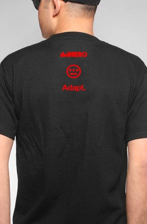 Deltron X Adapt :: Deltron Z (Men's Black Tee)(Deltron X Adapt Deltron Z Mens Black Tee) 4 Deltron X Adapt :: Deltron Z (Men's Black Tee)(Deltron X Adapt Deltron Z Mens Black Tee) - Image 2