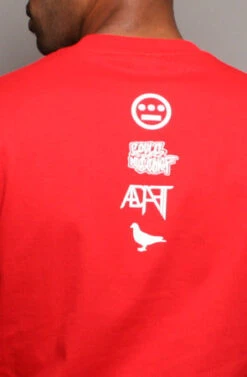 Hieroglyphics X Adapt :: 93 'til (Men's Red Tee)(Hieroglyphics X Adapt 93 Til Mens Red Tee) -Adapt Shop Back 7953636