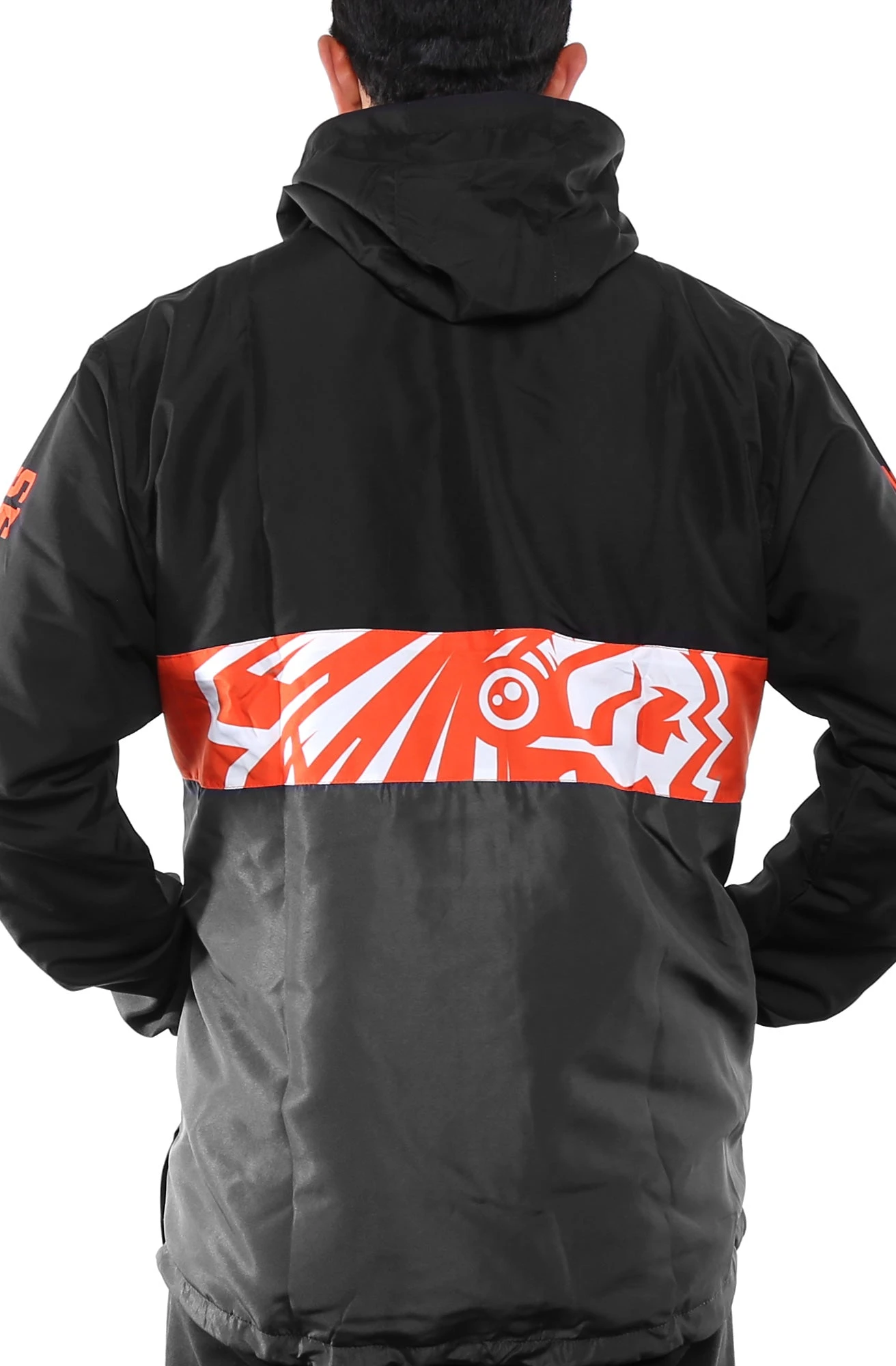 SAVS X Adapt :: State Of Mind (Men's Black/Slate Anorak Jacket)(Savs X Adapt State Of Mind Mens Black Slate Anorak Jacket) 4 SAVS X Adapt :: State Of Mind (Men's Black/Slate Anorak Jacket)(Savs X Adapt State Of Mind Mens Black Slate Anorak Jacket) - Image 2