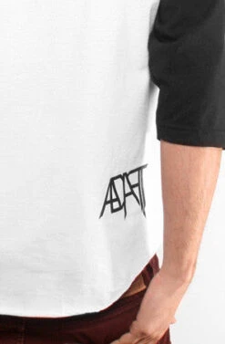 Beat LA (Men's White/Black Raglan Tee)(Beat La Mens White Black Raglan Tee) 7 Beat LA (Men's White/Black Raglan Tee)(Beat La Mens White Black Raglan Tee) -Adapt Shop Back 9