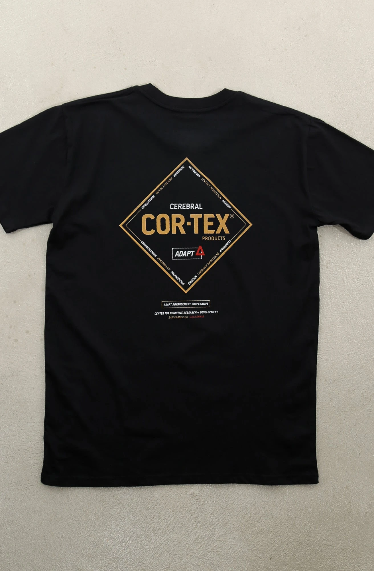 Cortex (Men's Black A1 Tee)(Cortex Mens Black A1 Tee 1) 4 Cortex (Men's Black A1 Tee)(Cortex Mens Black A1 Tee 1) - Image 2