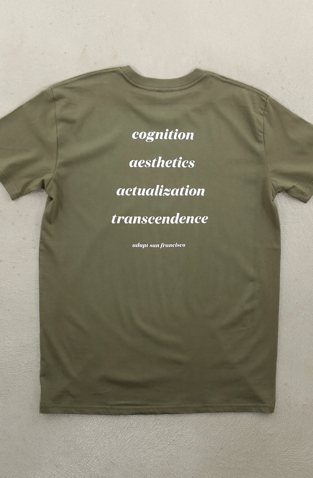 Self Actualize (Men's Army A1 Tee)(Copy Of Self Actualize Mens Army A1 Tee1) 4 Self Actualize (Men's Army A1 Tee)(Copy Of Self Actualize Mens Army A1 Tee1) - Image 2