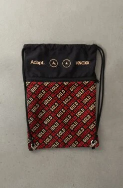 KNOXX X Adapt :: Gold Blooded (Black Drawstring Bag)(Knoxx X Adapt Gold Blooded Black Drawstring Bag1)