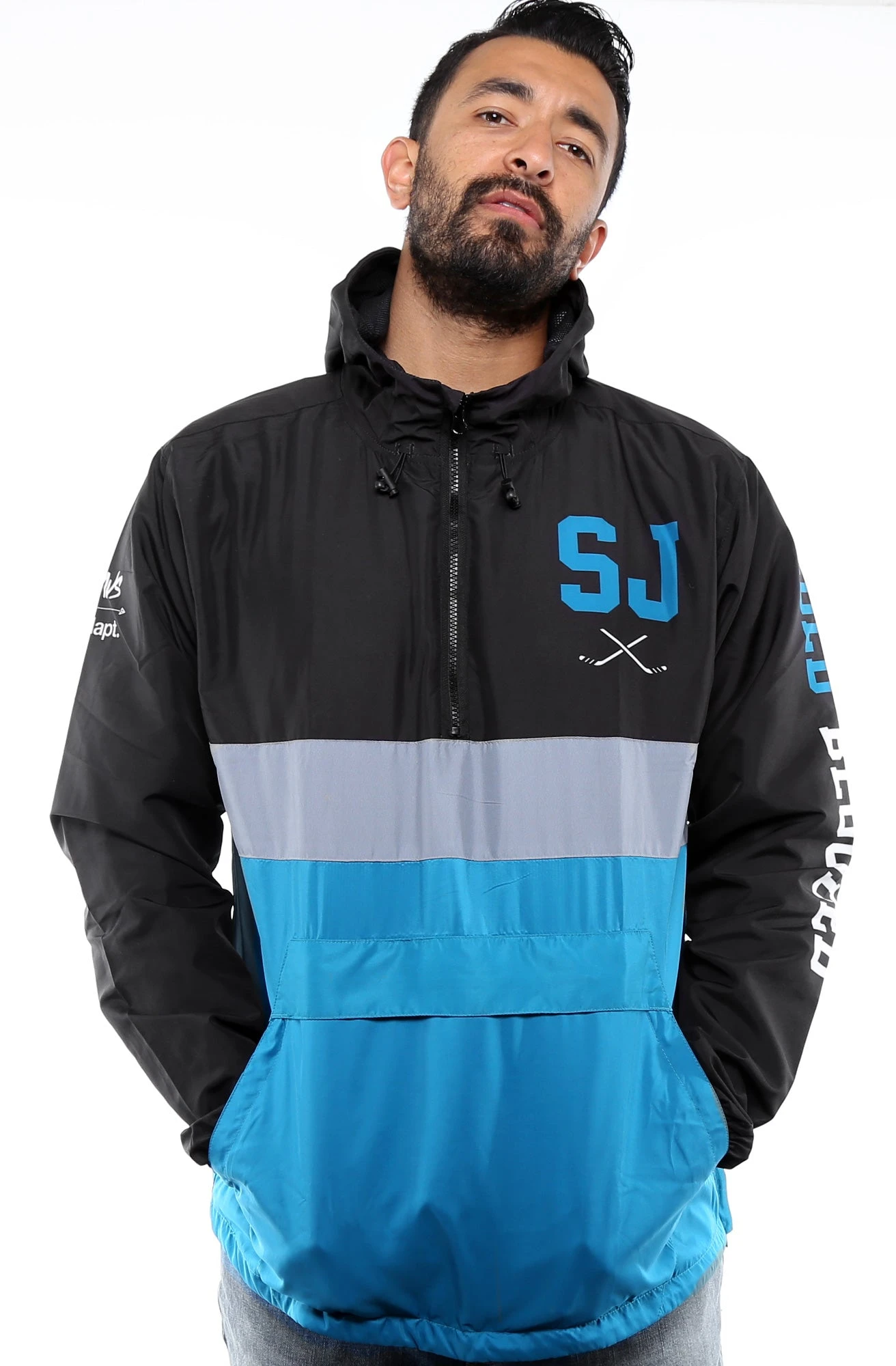 SAVS X Adapt :: Cold Blooded II SE (Men's Black/Teal Anorak Jacket)(Copy Of Savs X Adapt Cold Blooded Ii Se Mens Black Teal Anorak Jacket) 3 SAVS X Adapt :: Cold Blooded II SE (Men's Black/Teal Anorak Jacket)(Copy Of Savs X Adapt Cold Blooded Ii Se Mens Black Teal Anorak Jacket)