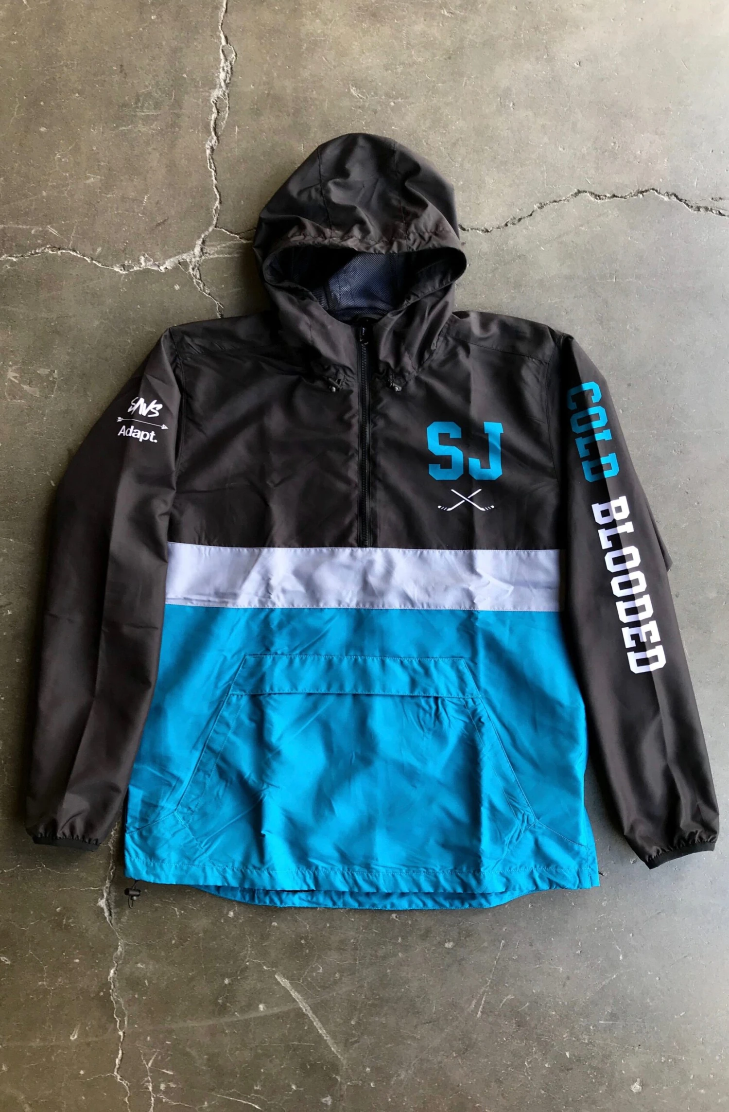 SAVS X Adapt :: Cold Blooded II SE (Men's Black/Teal Anorak Jacket)(Copy Of Savs X Adapt Cold Blooded Ii Se Mens Black Teal Anorak Jacket) 8 SAVS X Adapt :: Cold Blooded II SE (Men's Black/Teal Anorak Jacket)(Copy Of Savs X Adapt Cold Blooded Ii Se Mens Black Teal Anorak Jacket) - Image 6