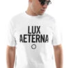 Lux Aeterna (Men's White Tee)(Lux Aeterna Mens White Tee) -Adapt Shop ZOOM 028dab8e 50ad 4d42 8d42 5acc2a543c38