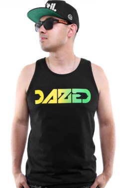 Dazed (Men's Black Tank)(Dazed Mens Black Tank)