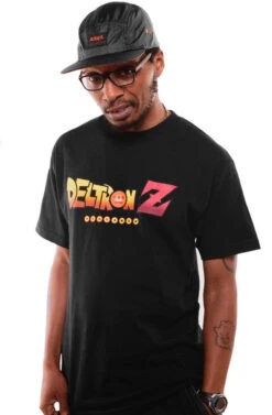 Deltron X Adapt :: Deltron Z (Men's Black Tee)(Deltron X Adapt Deltron Z Mens Black Tee)