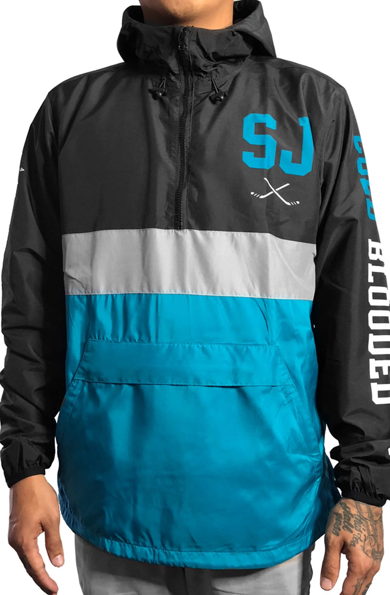 SAVS X Adapt :: Cold Blooded II SE (Men's Black/Teal Anorak Jacket)(Copy Of Savs X Adapt Cold Blooded Ii Se Mens Black Teal Anorak Jacket) 7 SAVS X Adapt :: Cold Blooded II SE (Men's Black/Teal Anorak Jacket)(Copy Of Savs X Adapt Cold Blooded Ii Se Mens Black Teal Anorak Jacket) - Image 5