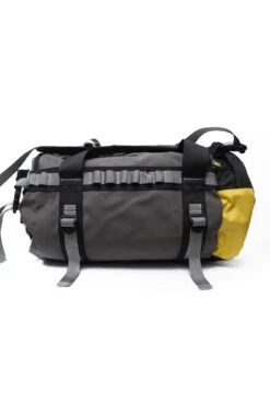 Alphanumeric X Adapt :: Higher Learning (Grey/Yellow Duffle Backpack)(Alphanumeric X Adapt Higher Learning Grey Yellow Duffle Backpack) -Adapt Shop Zoom1 06ee8124 fc5f 4a20 a527 ac869c922a04