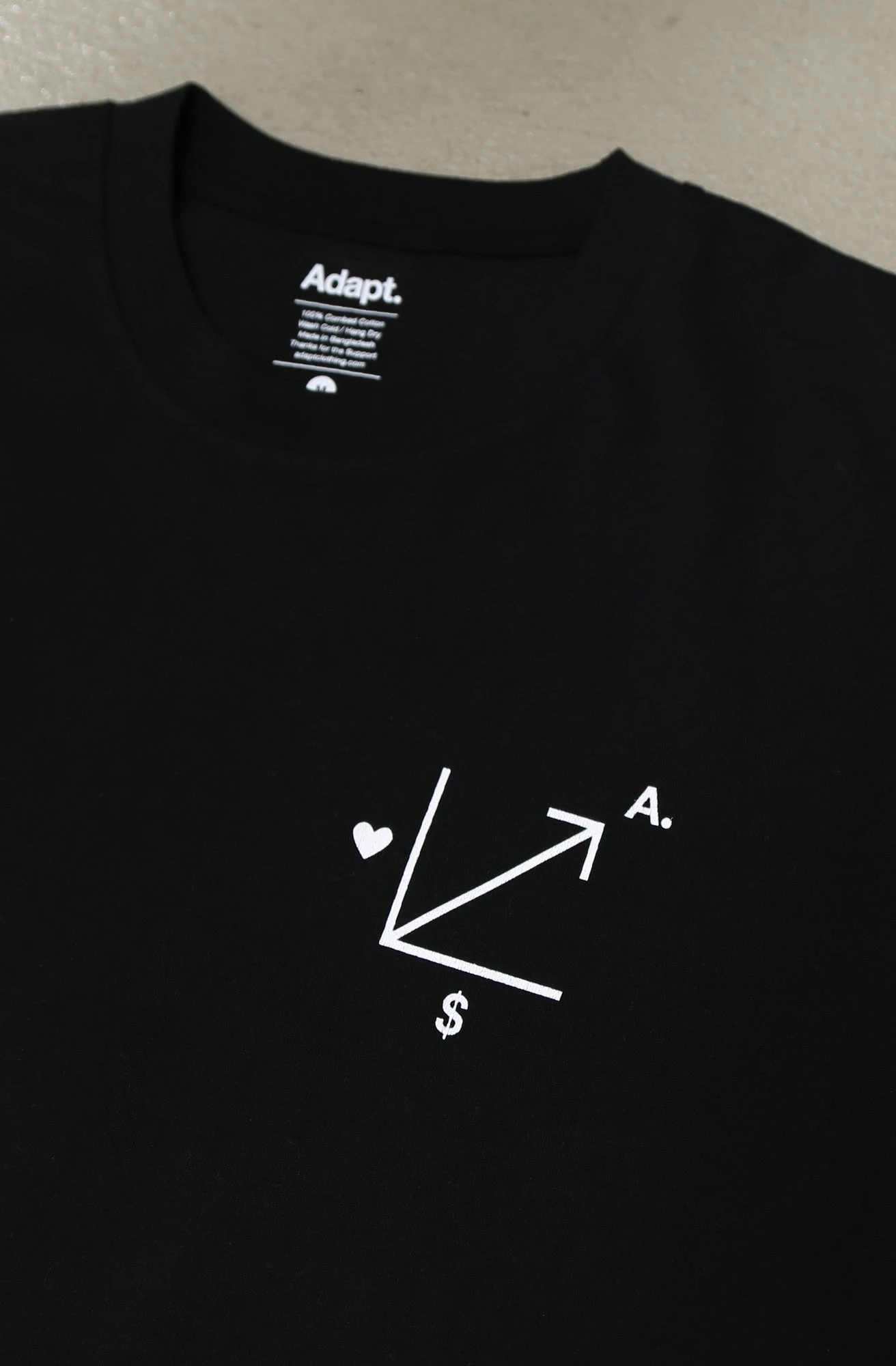 Economics (Men's Black A1 Tee)(Economics Mens Black A1 Tee) 4 Economics (Men's Black A1 Tee)(Economics Mens Black A1 Tee) - Image 2