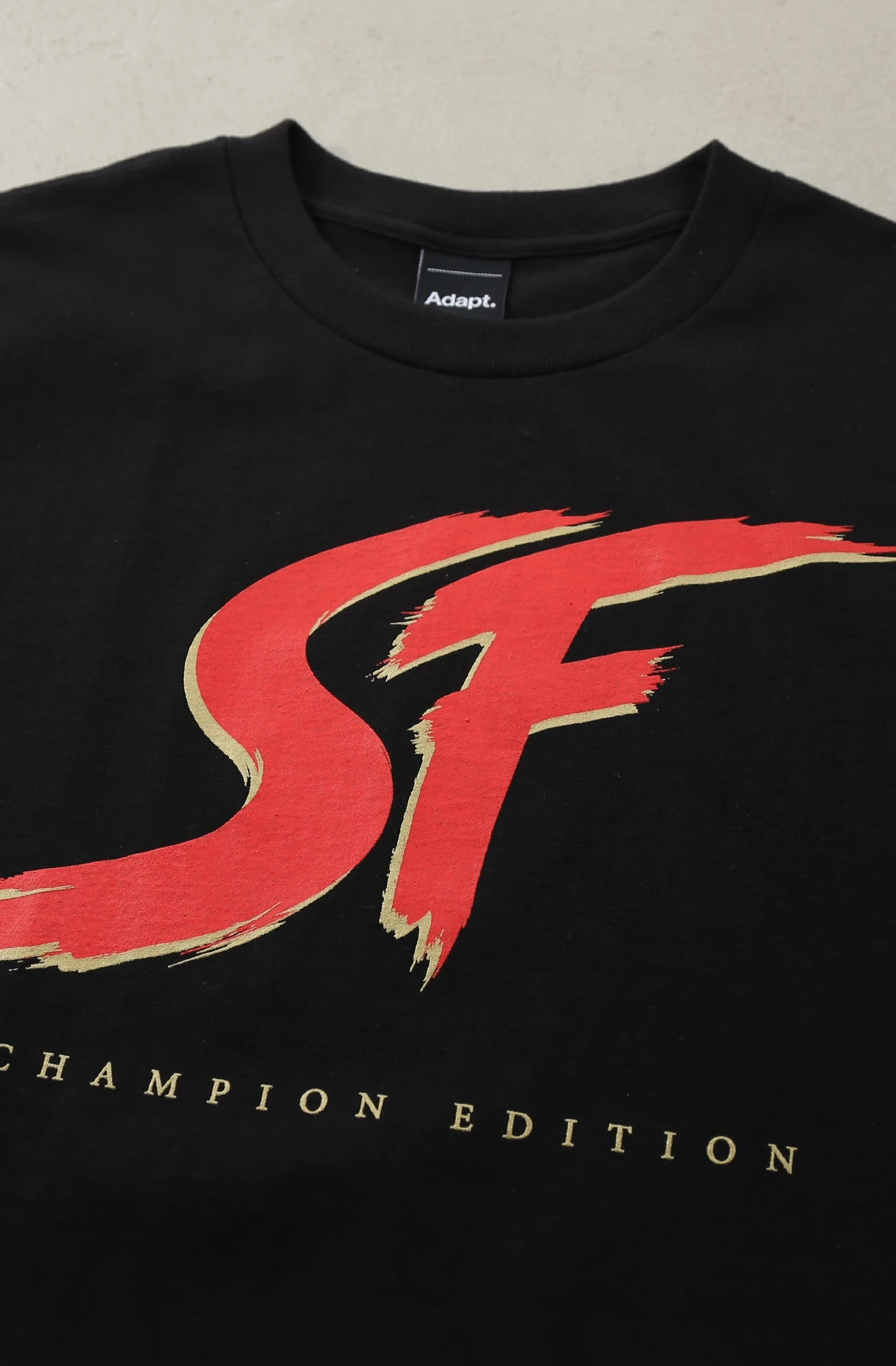 ES EF :: Champion Edition (Men's Black/Red Tee)(Es Ef Champion Edition Mens Black Red Tee 1) 4 ES EF :: Champion Edition (Men's Black/Red Tee)(Es Ef Champion Edition Mens Black Red Tee 1) - Image 2