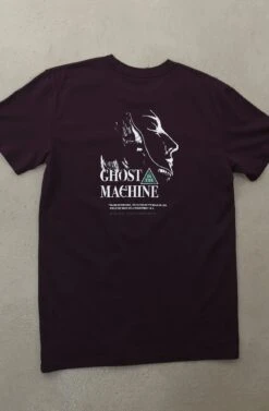 Ghost In The Machine (Men's Plum A1 Tee)(Ghost In The Machine Mens Plum A1 Tee) -Adapt Shop Zoom1 5ba0bea4 f535 48cf 9246 f1d256e3dd99