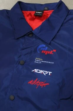 Simulators (Men's Navy Coach Jacket)(Simulators Mens Navy Coach Jacket) -Adapt Shop Zoom1 6429cfab 38e7 4c78 9d63 a75303ae0129