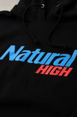 Natural High (Men's Black/Red Hoody)(Natural High Mens Black Red Hoody 1) -Adapt Shop Zoom1 98c33753 5674 418f 8107 ade871857590