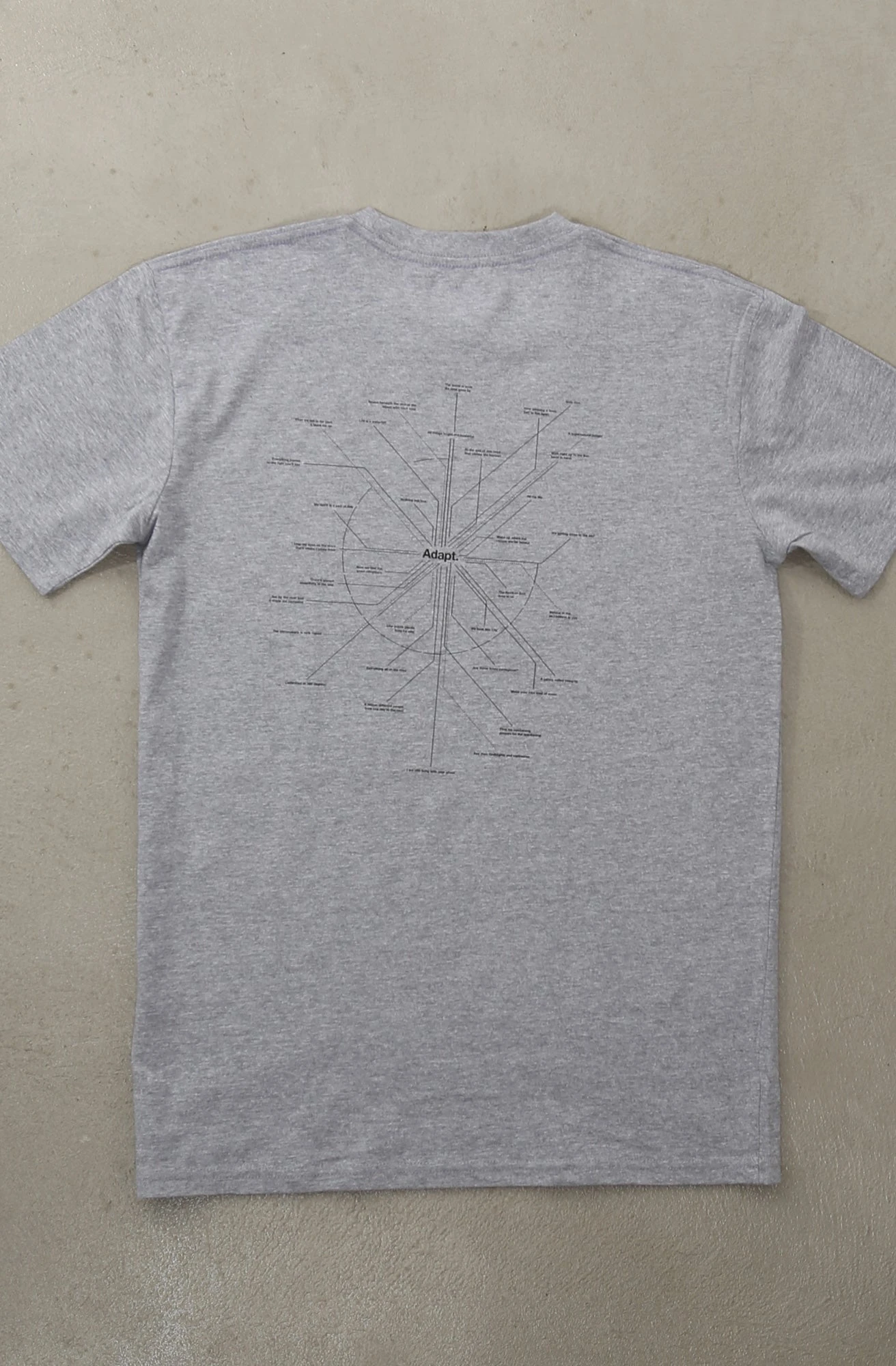 Soundwave (Men's Heather A1 Tee)(Soundwave Mens Light Grey A1 Tee 1) 4 Soundwave (Men's Heather A1 Tee)(Soundwave Mens Light Grey A1 Tee 1) - Image 2