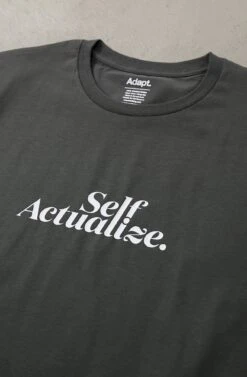Self Actualize (Men's Charcoal A1 Tee)(Self Actualize Mens Charcoal A1 Tee 1) 7 Self Actualize (Men's Charcoal A1 Tee)(Self Actualize Mens Charcoal A1 Tee 1) -Adapt Shop Zoom1 ab8b242a 8408 4713 b426 822e968eb56b