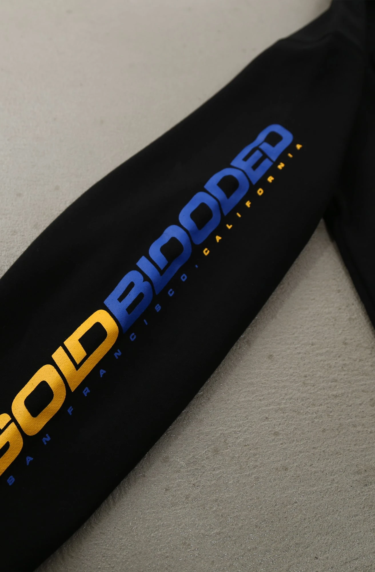 Gold Blooded RPM (Men's Black/Royal Hoody)(Gold Blooded Rpm Mens Black Royal Hoody 1) 4 Gold Blooded RPM (Men's Black/Royal Hoody)(Gold Blooded Rpm Mens Black Royal Hoody 1) - Image 2