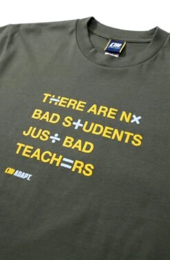 Alphanumeric X Adapt :: Bad Teachers (Men's Cypress Tee)(Alphanumeric X Adapt Bad Teachers Mens Cypress Tee) -Adapt Shop Zoom1 be2c8c69 89d4 4065 aa8f 49f896652266