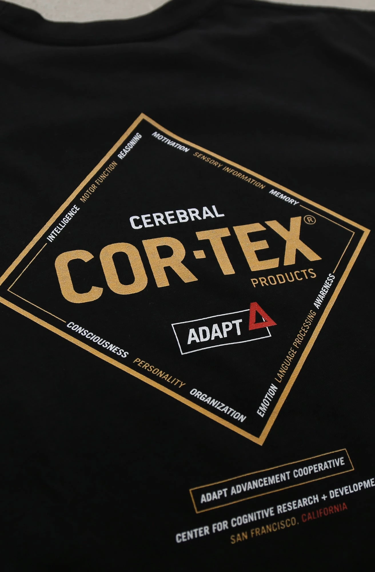 Cortex (Men's Black A1 Tee)(Cortex Mens Black A1 Tee 1) 5 Cortex (Men's Black A1 Tee)(Cortex Mens Black A1 Tee 1) - Image 3