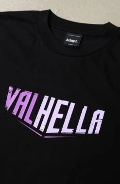 Valhella (Men's Black Tee)(Valhella Mens Black Tee) -Adapt Shop Zoom2 41b8abc7 7848 434d 9aa3 fe0eab0ece07