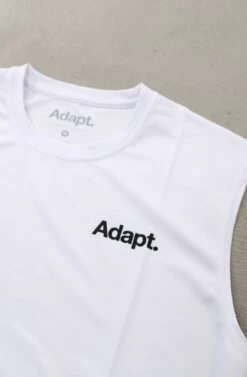 ADVANCE CTA Low Pro (Men's White ADVANCE Sleeveless Tee)(Advance Cta Low Pro Mens White Advance Sleeveless Tee 1) -Adapt Shop Zoom2 55af49b5 d0c6 47e5 9376 51e32f5c131e