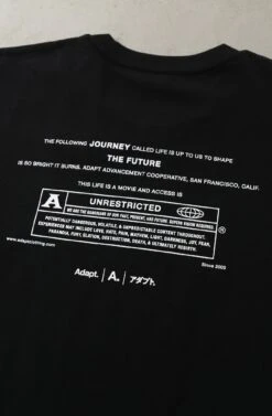 Unrestricted (Men's Black A1 Tee)(Unrestricted Mens Black A1 Tee 1) 8 Unrestricted (Men's Black A1 Tee)(Unrestricted Mens Black A1 Tee 1) -Adapt Shop Zoom2 5f043fb9 4315 401b a157 864847579710