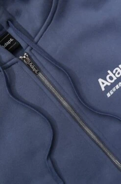 Chop (Men's Gravel Blue Zip Hoody)(Chop Mens Gravel Blue Zip Hoody) -Adapt Shop Zoom2 744e0e3e 38ea 49b2 9f7a d71ecea92c31