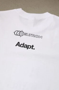 Deltron X Adapt :: Computer (Men's White Tee)(Deltron X Adapt Computer Mens White Tee) -Adapt Shop Zoom2 78f9a85f 1b2f 4154 913a f677a82a4231