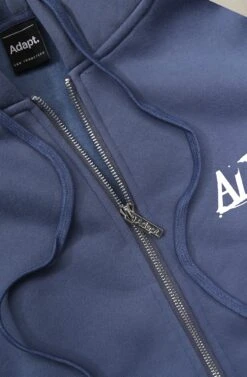 Everything Has Changed (Men's Gravel Blue Zip Hoody)(Everything Has Changed Mens Gravel Blue Zip Hoody) -Adapt Shop Zoom2 9180acfa ec4d 49ba bf17 51c362e806b8