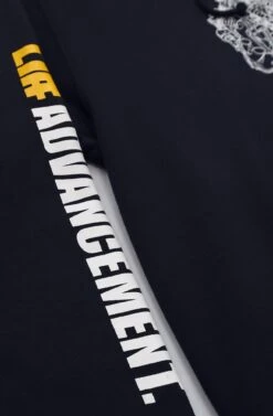 Alphanumeric X Adapt :: ATEC (Men's Dark Navy Hoody)(Alphanumeric X Adapt Atec Mens Navy Hoody) -Adapt Shop Zoom2 9c13e543 d29a 4e8c 97c9 d2a839ccbea7