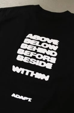 Within (Men's Black Tee)(Within Mens Black Tee) -Adapt Shop Zoom2 a04205a4 e52e 462b a433 0cdf664b786d