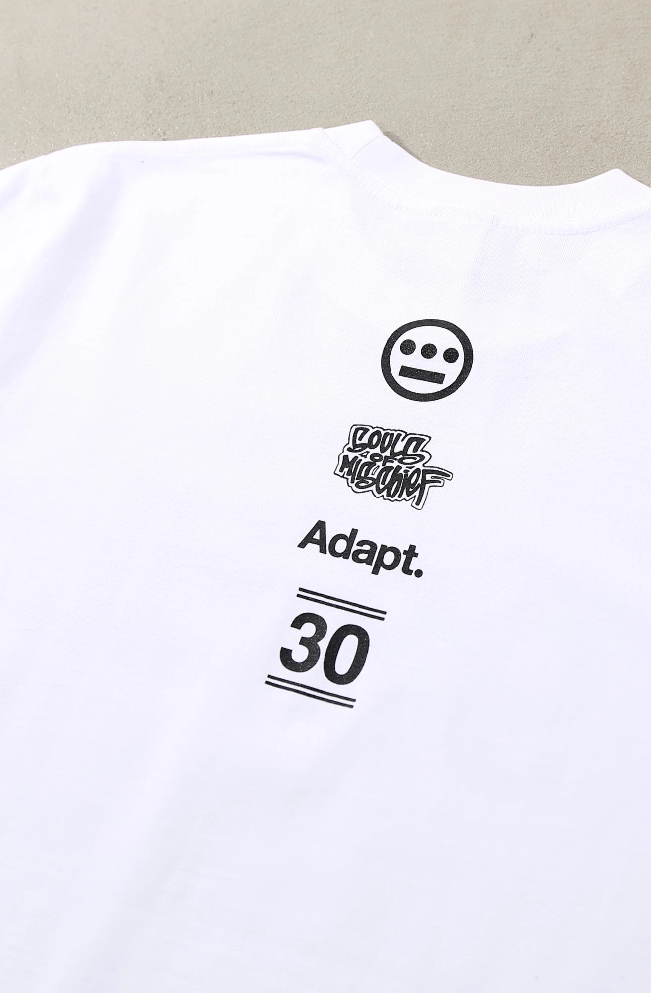 Souls Of Mischief X Adapt :: 93 'til (Men's White Tee)(Souls Of Mischief X Adapt 93 Til Mens White Tee) 5 Souls Of Mischief X Adapt :: 93 'til (Men's White Tee)(Souls Of Mischief X Adapt 93 Til Mens White Tee) - Image 3