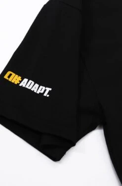 Alphanumeric X Adapt :: RAE II (Men's Black Tee)(Alphanumeric X Adapt Rae Ii Mens Black Tee) -Adapt Shop Zoom2 a5de9335 f826 4e75 b9a7 c32c203b5e39