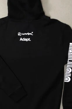 DJ Umami X Adapt :: Transfer (Men's Black/White Hoody)(Dj Umami X Adapt Transfer Mens Black Hoody Copy) -Adapt Shop Zoom2 b2e170d7 ade5 4e59 bf5a f6d2917b4b2a