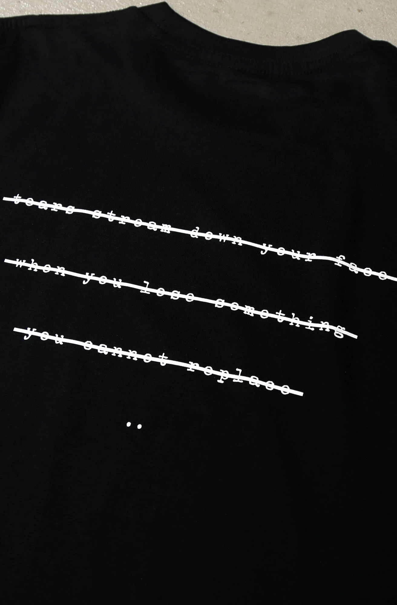 Tears (Men's Black A1 Tee)(Tears Mens Black A1 Tee) 5 Tears (Men's Black A1 Tee)(Tears Mens Black A1 Tee) - Image 3