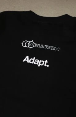 Deltron X Adapt :: Computer (Men's Black Tee)(Deltron X Adapt Computer Mens Black Tee) -Adapt Shop Zoom2 e8b78900 8c46 47d5 87f4 47fb8d557aa0