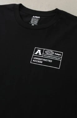 Unrestricted (Men's Black A1 Tee)(Unrestricted Mens Black A1 Tee 1) 9 Unrestricted (Men's Black A1 Tee)(Unrestricted Mens Black A1 Tee 1) -Adapt Shop Zoom3 6e135ea2 a9d7 42c2 bd85 d8a0aaa4a835