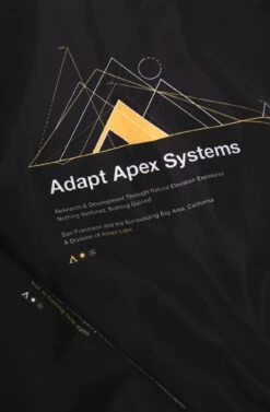 Apex Systems (Men's Black/Yellow Coach Jacket)(Apex Systems Mens Black Yellow Coach Jacket) -Adapt Shop Zoom3 893d1fe9 d45c 425c 857b 2de64fa19c7a