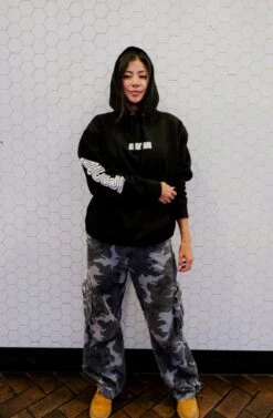 DJ Umami X Adapt :: Transfer (Men's Black/White Hoody)(Dj Umami X Adapt Transfer Mens Black Hoody Copy) -Adapt Shop Zoom3 bae96de5 4e4b 43cf a06a 412600cf553f