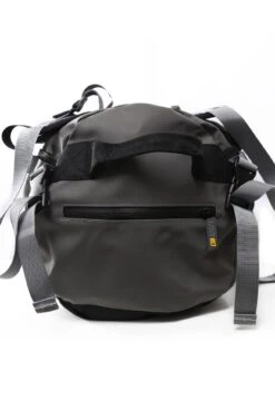 Alphanumeric X Adapt :: Higher Learning (Grey/Yellow Duffle Backpack)(Alphanumeric X Adapt Higher Learning Grey Yellow Duffle Backpack) -Adapt Shop Zoom8