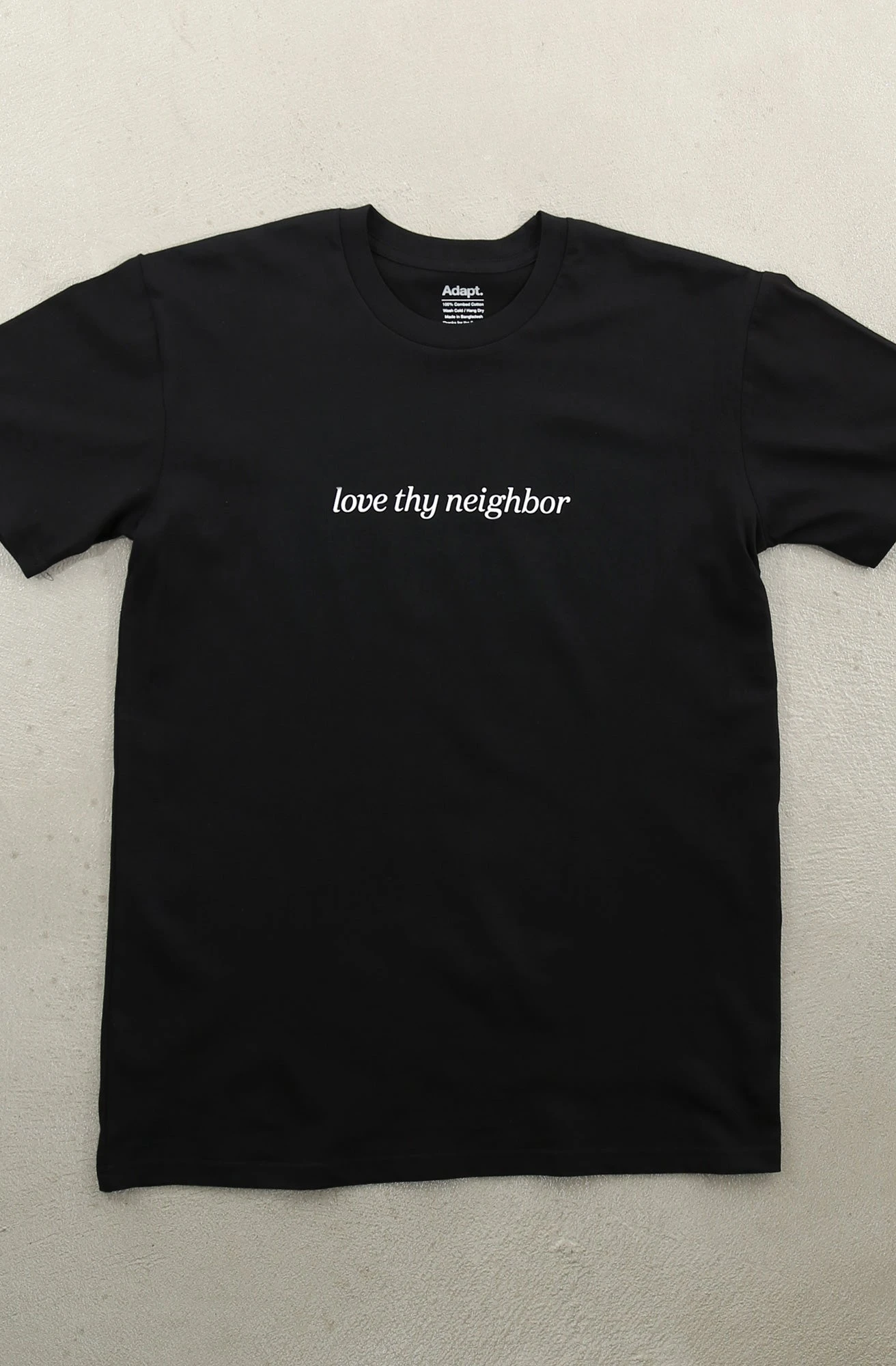 Love Thy Neighbor (Men's Black A1 Tee)(Love Thy Neighbor Mens Black A1 Tee 1) 3 Love Thy Neighbor (Men's Black A1 Tee)(Love Thy Neighbor Mens Black A1 Tee 1)