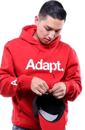 CTA (Men's Red/White Hoody)(Cta Mens Red White Hoody) 3 CTA (Men's Red/White Hoody)(Cta Mens Red White Hoody)