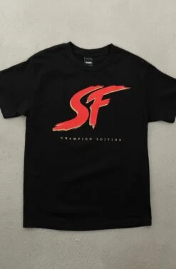 ES EF :: Champion Edition (Men's Black/Red Tee)(Es Ef Champion Edition Mens Black Red Tee 1)