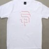 SF Eclipse (Men's White/Orange Tee)(Sf Eclipse Mens White Orange Tee) -Adapt Shop Zoom 1e8e65ed 6a24 49a9 9b1b 371df62a412f