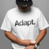 CTA (Men's White/Black Tee)(Cta Mens White Black Tee) -Adapt Shop Zoom 234714