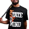 State Of Mind (Men's Black/Orange Tee)(State Of Mind Black Mens Tee) -Adapt Shop Zoom 2891241
