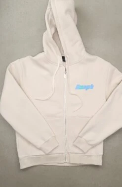 Pavement (Men's Natural Zip Hoody)(Pavement Mens Natural Zip Hoody)