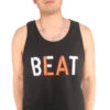 Beat LA (Men's Black/Orange Tank)(Beat La Mens Black Orange Tank)