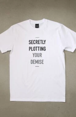 Deltron X Adapt :: Demise (Men's White Tee)(Deltron X Adapt Demise Mens White Tee)